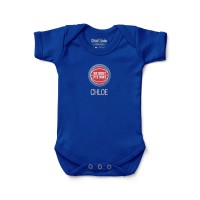 Малышам Detroit Pistons Royal Personalized Bodysuit