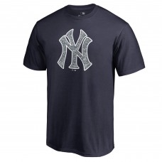 New York Yankees Navy Static Logo T-Shirt