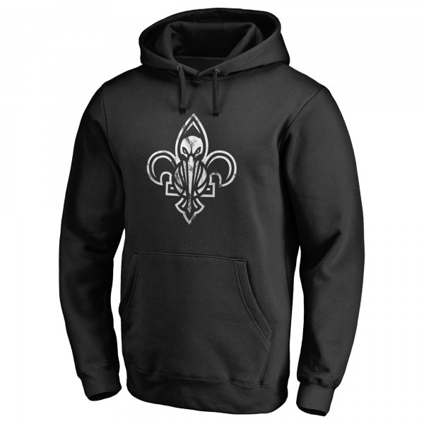 Толстовка New Orleans Pelicans Marble Logo - Black