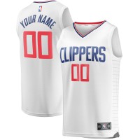 Игровая форма  LA Clippers Youth Fast Break Custom Replica White - Association Edition