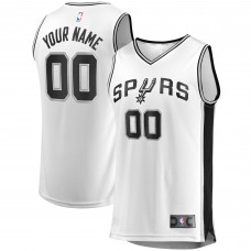 Детская именная игровая майка San Antonio Spurs Fast Break Replica White - Association Edition
