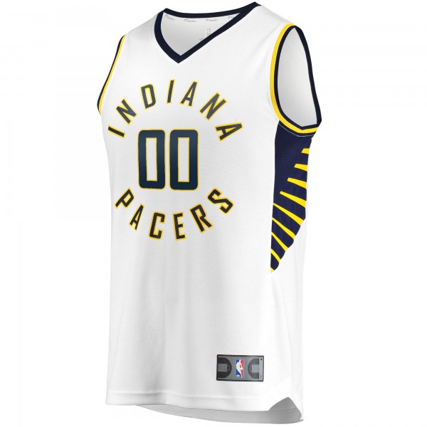 Игровая джерси Indiana Pacers Youth Fast Break Custom Replica White - Association Edition