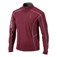 Толстовка на короткой молнии Cleveland Cavaliers Columbia Omni-Wick Shotgun - Wine