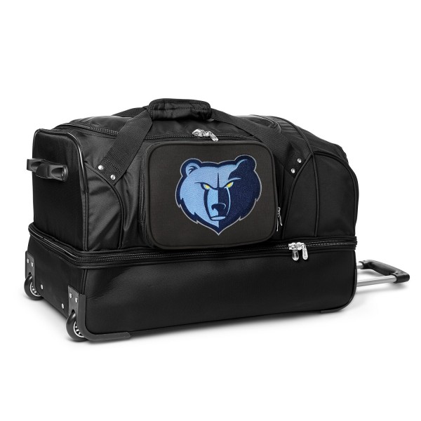 Спортивная сумка на колесах Memphis Grizzlies MOJO 27 2-Wheel Drop Bottom - Black