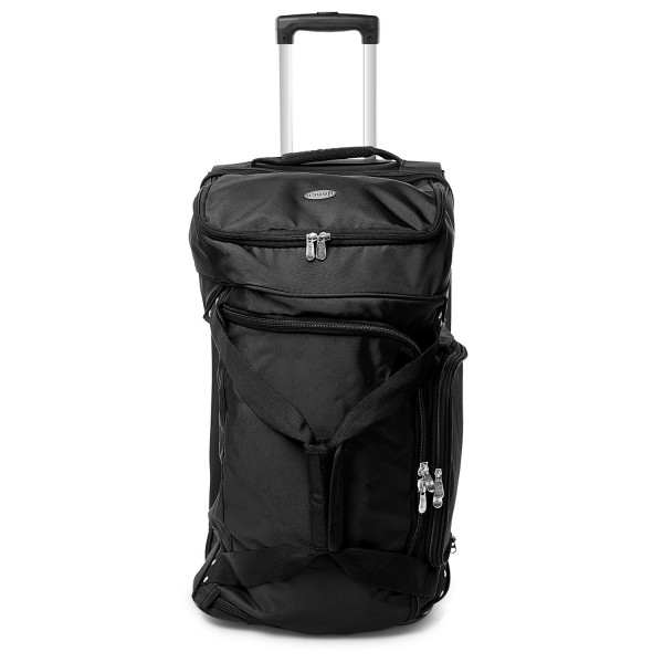 Спортивная сумка на колесах Toronto Raptors MOJO 27 2-Wheel Drop Bottom - Black