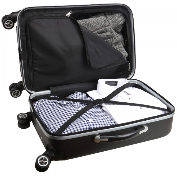 Чемодан Golden State Warriors MOJO 21 8-Wheel Hardcase Spinner - Black