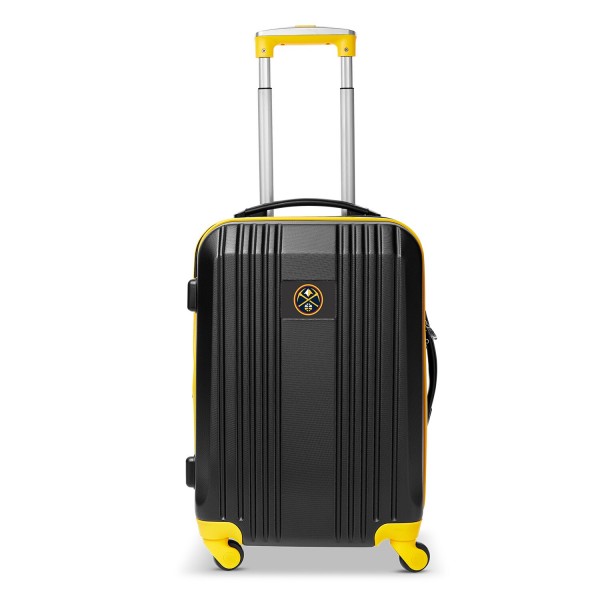 Чемодан Denver Nuggets MOJO 21 Hardcase Two-Tone Spinner - Yellow