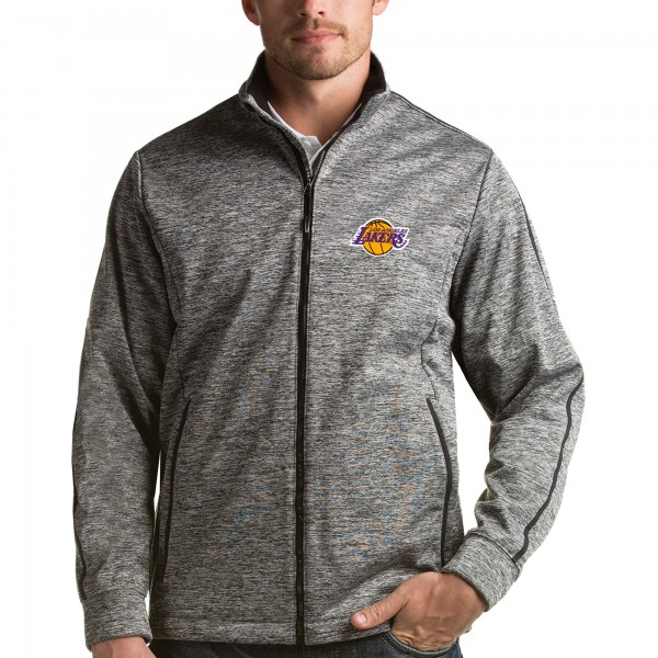 Кофта на молнии Los Angeles Lakers Antigua Golf - Heather Gray