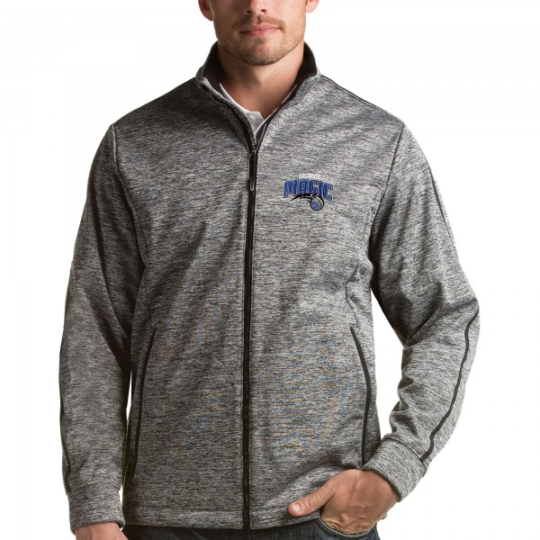 Кофта на молнии Orlando Magic Antigua Heather Gray Golf