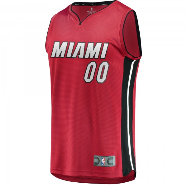 Детская именная игровая майка Miami Heat Fast Break Replica Red - Statement Edition - баскетбольная джерси NBA