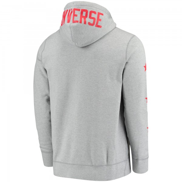 Толстовка с капюшоном Houston Rockets Converse Essential - Heathered Gray - фирменная одежда NBA