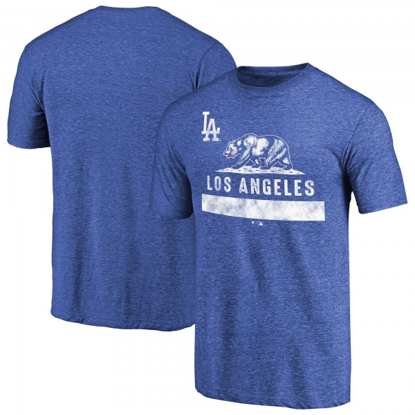 Los Angeles Dodgers Royal Hometown Collection LA Bear T-Shirt