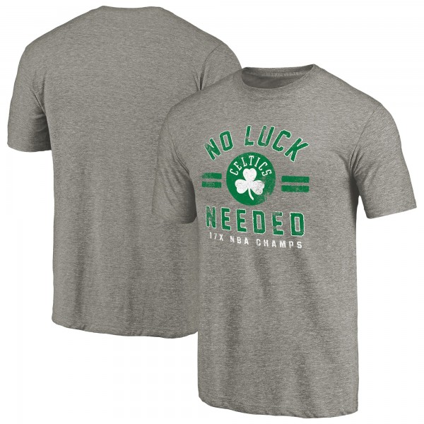 Футболка Boston Celtics No Luck Hometown Collection Tri-Blend - Gray