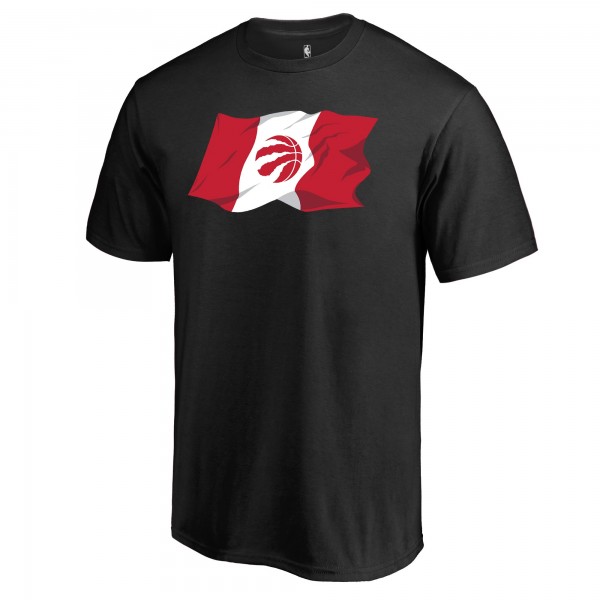 Toronto Raptors Black Oh Canada Hometown Collection T-Shirt
