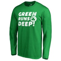 Футболка с длинным рукавом Boston Celtics Green Runs Deep Hometown Collection - Kelly Green