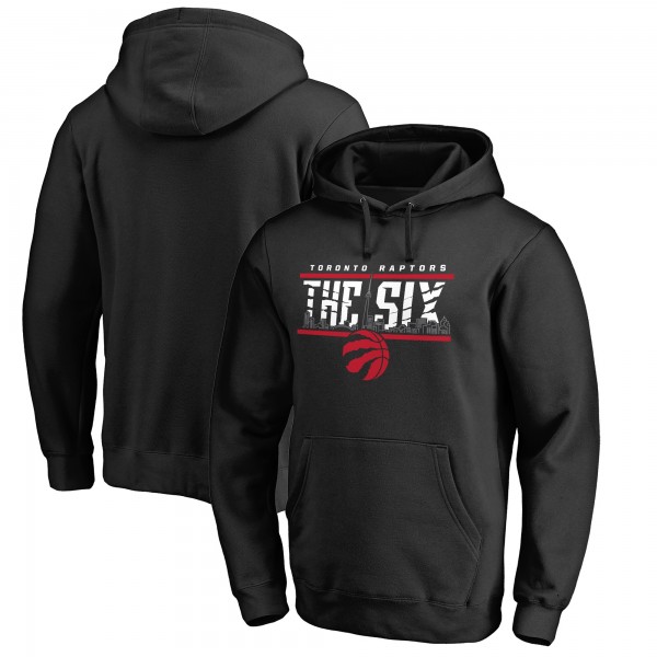 Toronto Raptors Black The Six Hometown Collection Pullover Hoodie