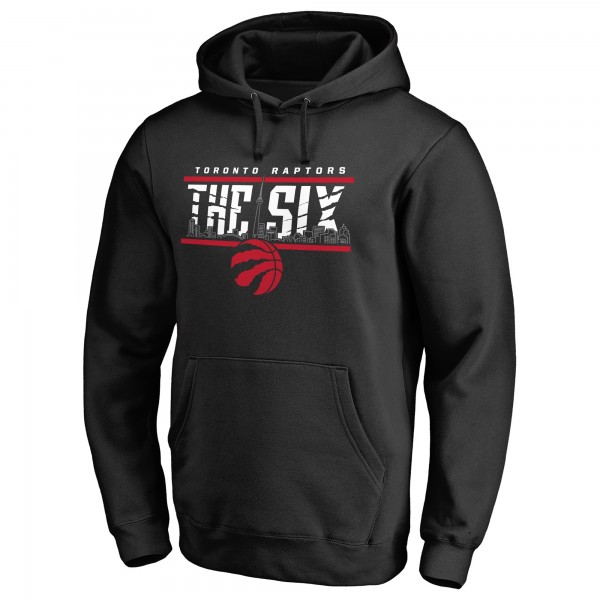 Toronto Raptors Black The Six Hometown Collection Pullover Hoodie
