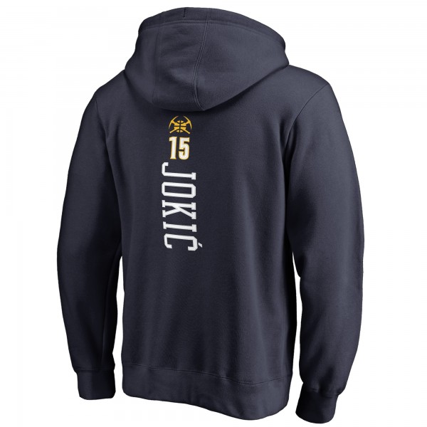 Именная толстовка Nikola Jokic Denver Nuggets Team Backer - Navy