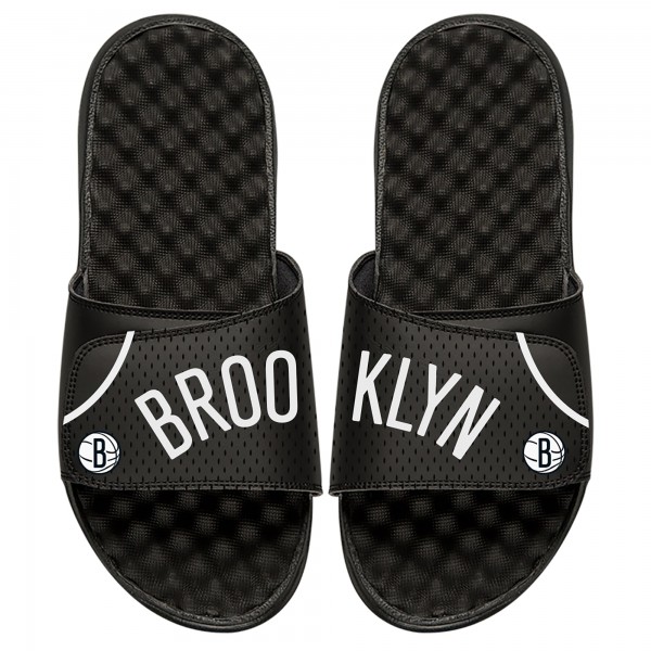 Игровая форма  Шлепки Brooklyn Nets ISlide Away Split - Black