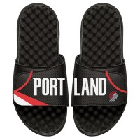 Игровая форма  Шлепки Portland Trail Blazers ISlide Away Split - Black