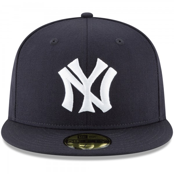 Бейсболка New York Yankees New Era Navy Cooperstown Collection Wool 59FIFTY