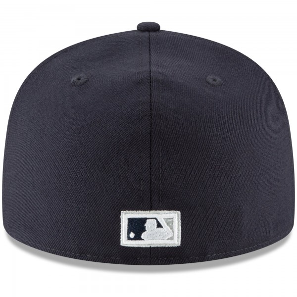 Бейсболка New York Yankees New Era Navy Cooperstown Collection Wool 59FIFTY