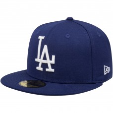 Бейсболка Los Angeles Dodgers New Era Navy Cooperstown Collection Wool 59FIFTY