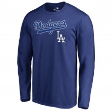 Los Angeles Dodgers Royal Cooperstown Collection Wahconah Long Sleeve T-Shirt