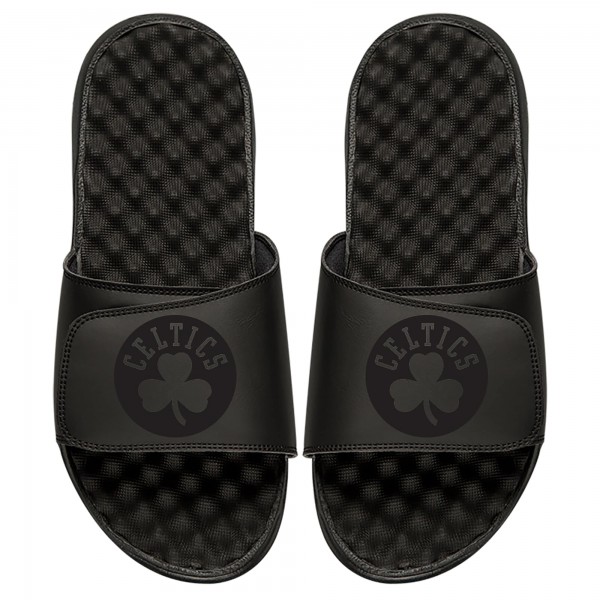 Детские шлепки Boston Celtics ISlide Tonal - Black