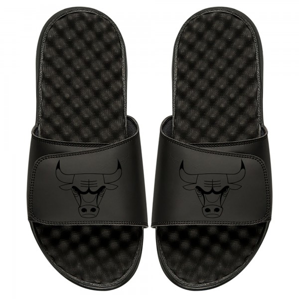 Детские шлепки Chicago Bulls ISlide Tonal - Black