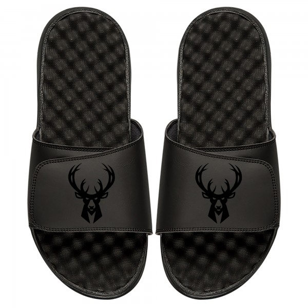 Детские шлепки Milwaukee Bucks ISlide Tonal - Black