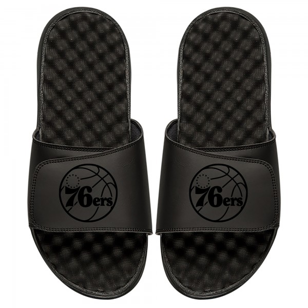 Детские шлепки Philadelphia 76ers ISlide Tonal - Black