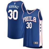 Игровая форма Furkan Korkmaz Philadelphia 76ers Fast Break Replica - Icon Edition - Royal
