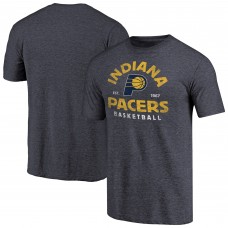Футболка Indiana Pacers Vintage Arch Tri-Blend - Navy