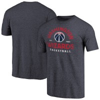 Футболка Washington Wizards Navy Vintage Arch Tri-Blend