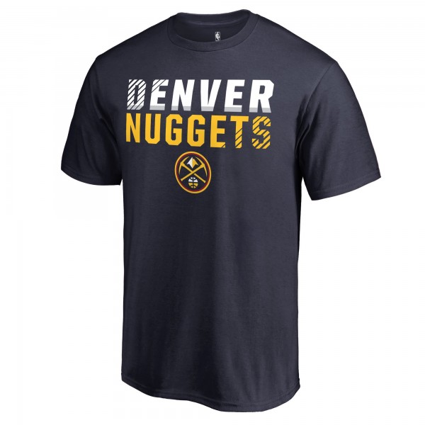 Denver Nuggets Navy Fade Out T-Shirt