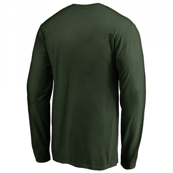 Футболка с длинным рукавом Milwaukee Bucks Onside Stripe - Hunter Green