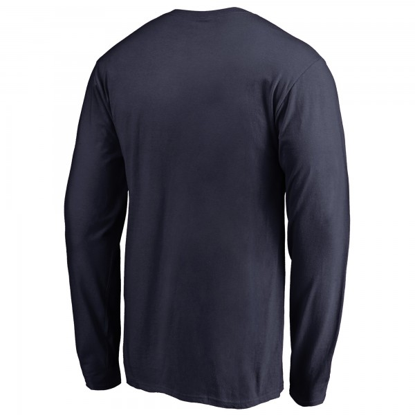 Футболка с длинным рукавом New Orleans Pelicans Onside Stripe - Navy