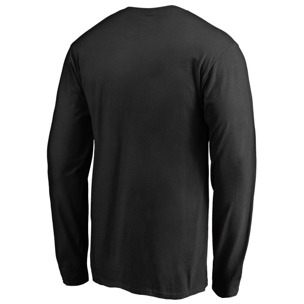 Футболка с длинным рукавом San Antonio Spurs Black Onside Stripe