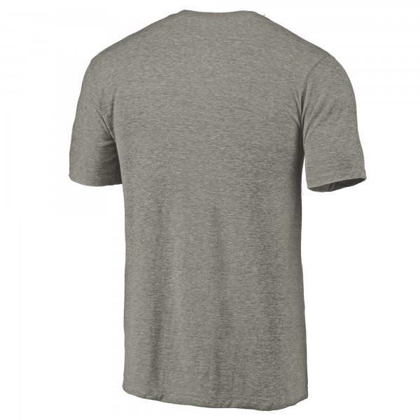 Detroit Pistons Gray Team Heritage Tri-Blend T-Shirt