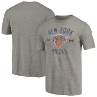 Футболка New York Knicks Team Heritage Tri-Blend - Gray