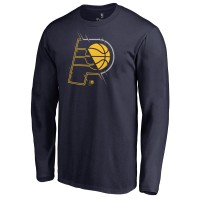 Indiana Pacers Navy X-Ray Long Sleeve T-Shirt