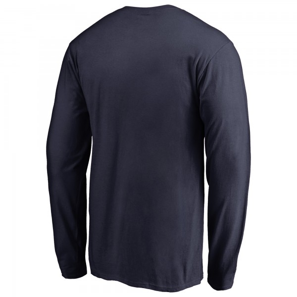 Футболка с длинным рукавом Oklahoma City Thunder Navy X-Ray