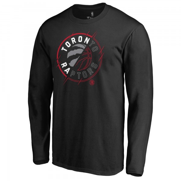 Toronto Raptors Black X-Ray Long Sleeve T-Shirt
