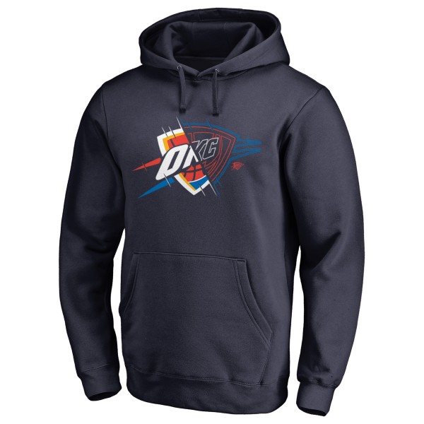 Толстовка Oklahoma City Thunder Navy X-Ray