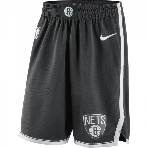 Шорты Brooklyn Nets Nike 2019/20 Icon Edition Swingman - Black - спортивная одежда НБА