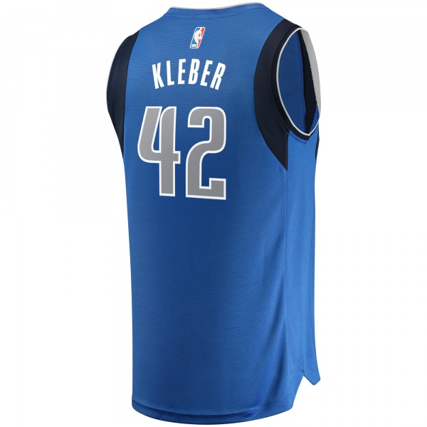 Игровая майка Maxi Kleber Dallas Mavericks Fast Break Replica Team Color Royal - Icon Edition - оригинальная джерси НБА