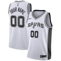 Игровая именная майка San Antonio Spurs Nike Swingman White - Association Edition