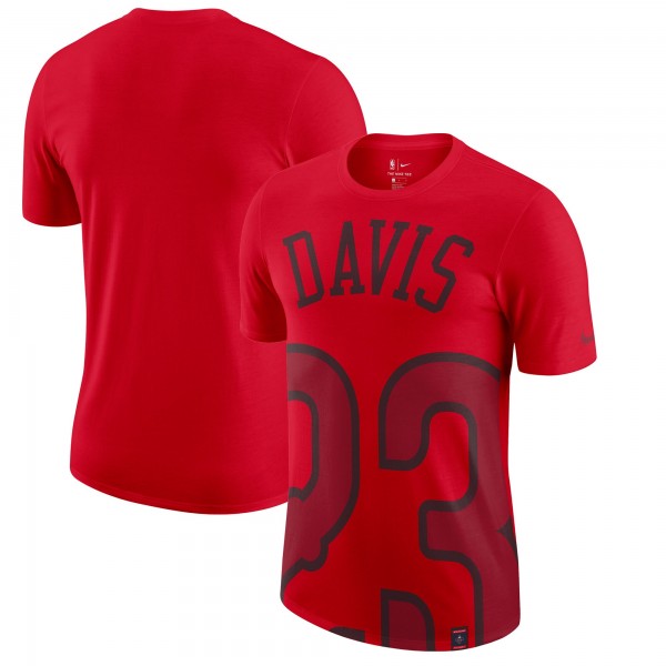 Футболка Anthony Davis New Orleans Pelicans Nike Oversized - Red