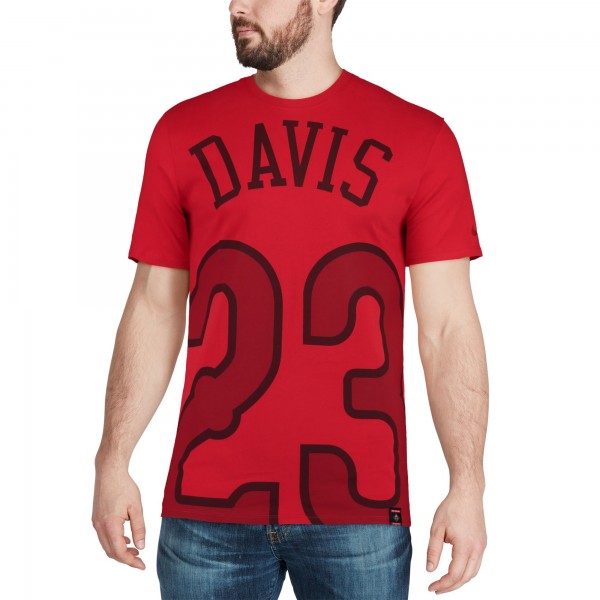Футболка Anthony Davis New Orleans Pelicans Nike Oversized - Red